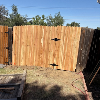 After Fence & Gate Repair Photo